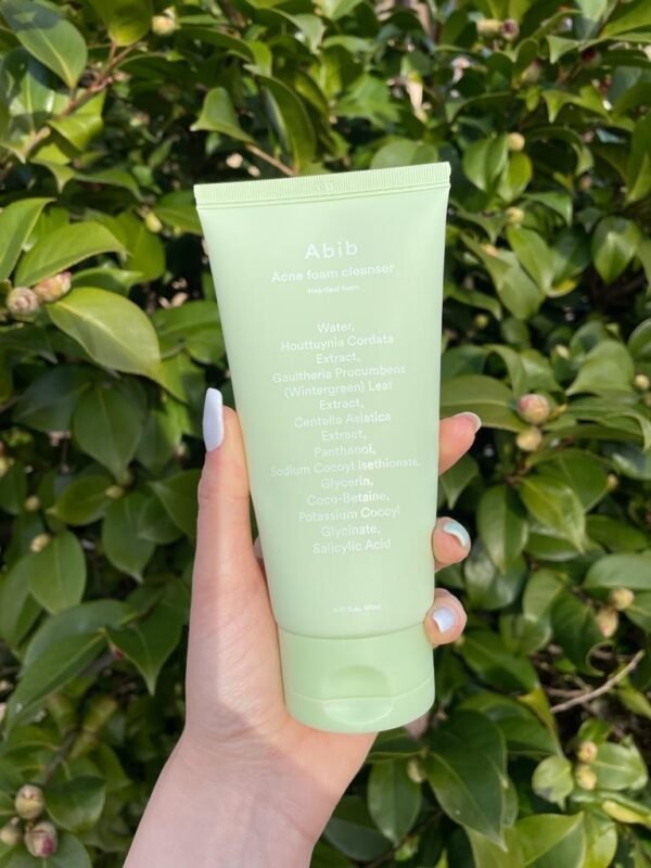 Abib Heartleaf Acne Foam Cleanser