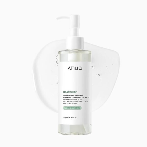 Anua Heartleaf Pore Control Cleansing Oil Mild
أنوا زيت تنظيف المسام بخلاصة الهارتليف