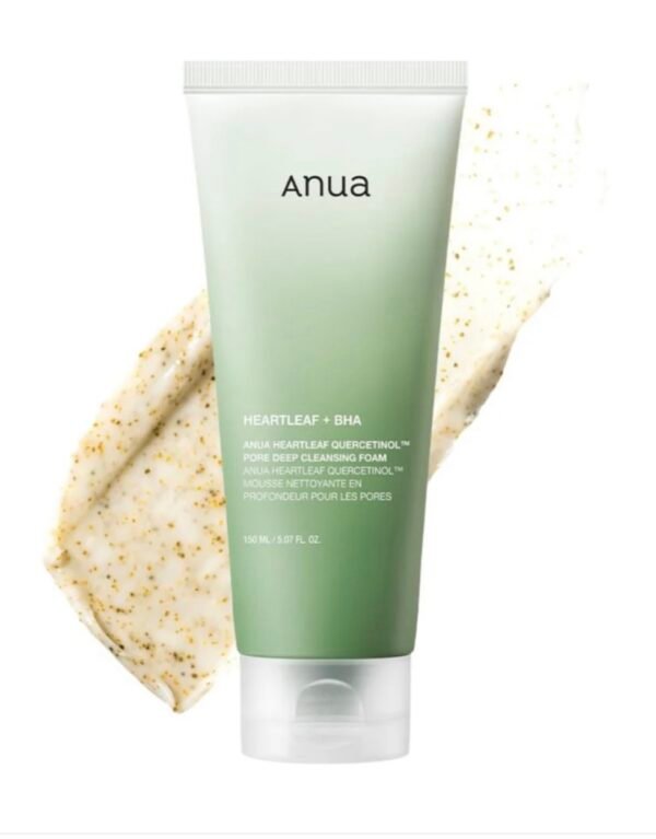 🌿 Anua Heartleaf + BHA Pore Deep Cleansing Foam
