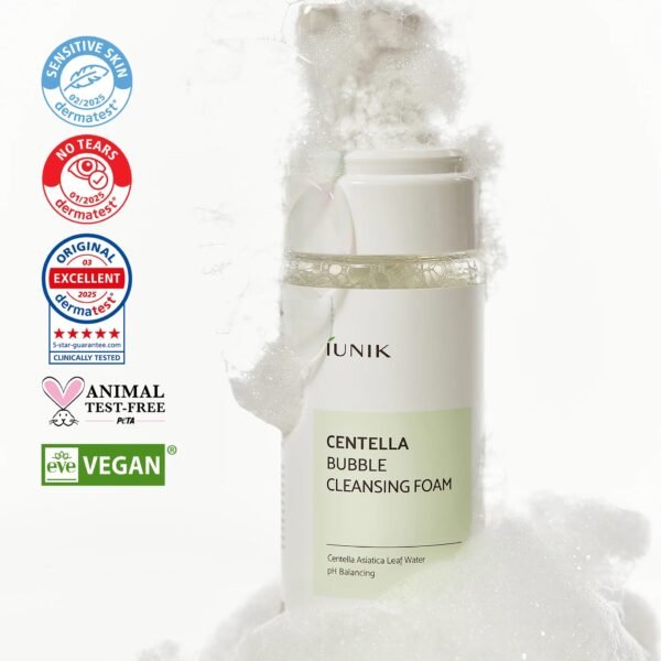 🧼 iUNIK Centella Bubble Cleansing Foam